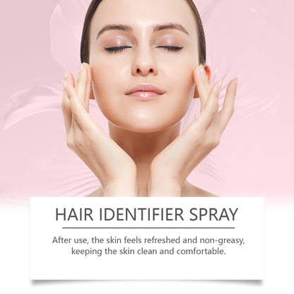 Haaridentificatiespray + dermaplanerset