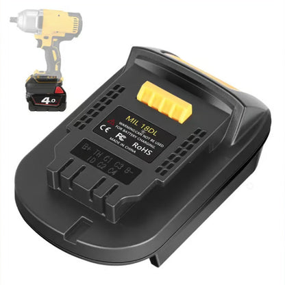 Litiumbatteriadapter för 18V batteriverktyg
