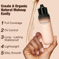 🎅Julkampanj 50% rabatt💖Lättviktig Waterproof Long-Lasting Natural Finish Foundation