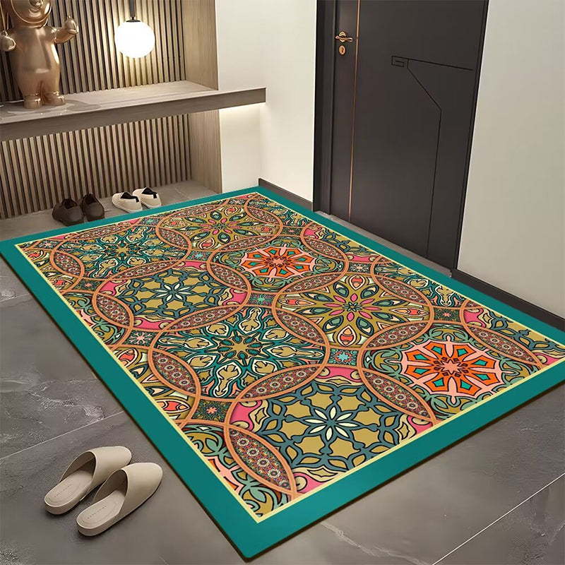 ✨Få 50% rabatt💖Bohemisk geometrisk dörrmatta för entrén