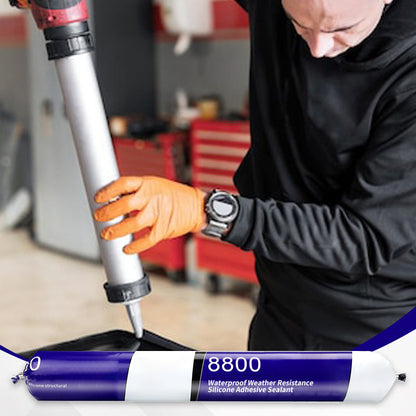 🌟Silikonhäftande tätningsmedel🔥Vattentätt och väderbeständigt mot mögel och mjöldagg