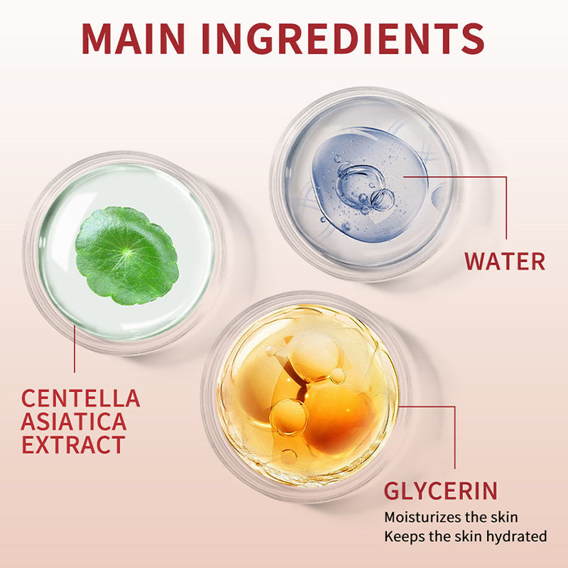 Naturlig Röd Ljusande Vatten-Gel Korrektionskräm