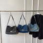 👜 BEGRÄNSAD TID 50% RABATT! ✨ Retro Denim Kedjerem Väska – Stor Kapacitet, Vintage, Hållbar 🧵