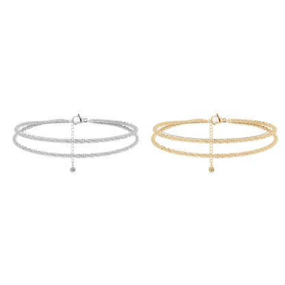 🥰Vackert skiktat vattentätt ankelarmband för