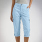 👖 50% RABATT NU! 🌿 Capri Cargobyxa med Midjeresår & Flera Fickor – Andningsbar & Stretchig – Perfekt för Äventyr & Vardag ☀️