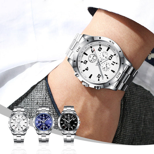 Mode Vattentät Luminous Quartz Watch