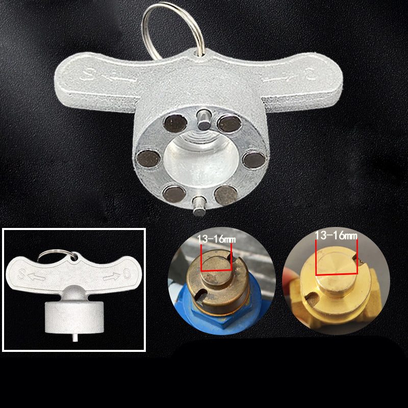 Magnetisk vattenmätare ventilnyckel