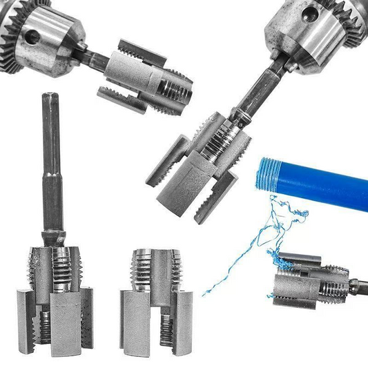 🔧 50% RABATT ⚙️ | Rörgängskärningsverktyg – För 1/2" & 3/4" Rör, Värmebehandlat Kolstål