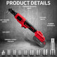 🔧 50 % RABATT! ⚙️ 3/8" batteridriven spärrnyckelsats – borstlös motor & hög prestanda – idealisk för trånga utrymmen vid bilreparation eller montering – inklusive förvaringsväska 🔋