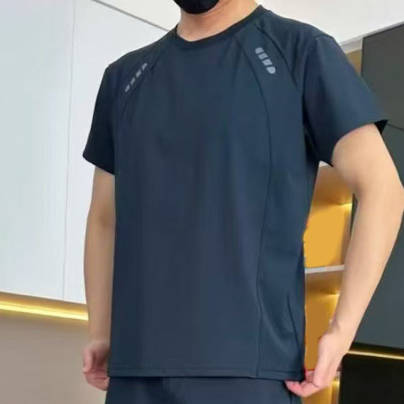 🔥Män Lätt Casual T-Shirt Shorts 2-delad uppsättning