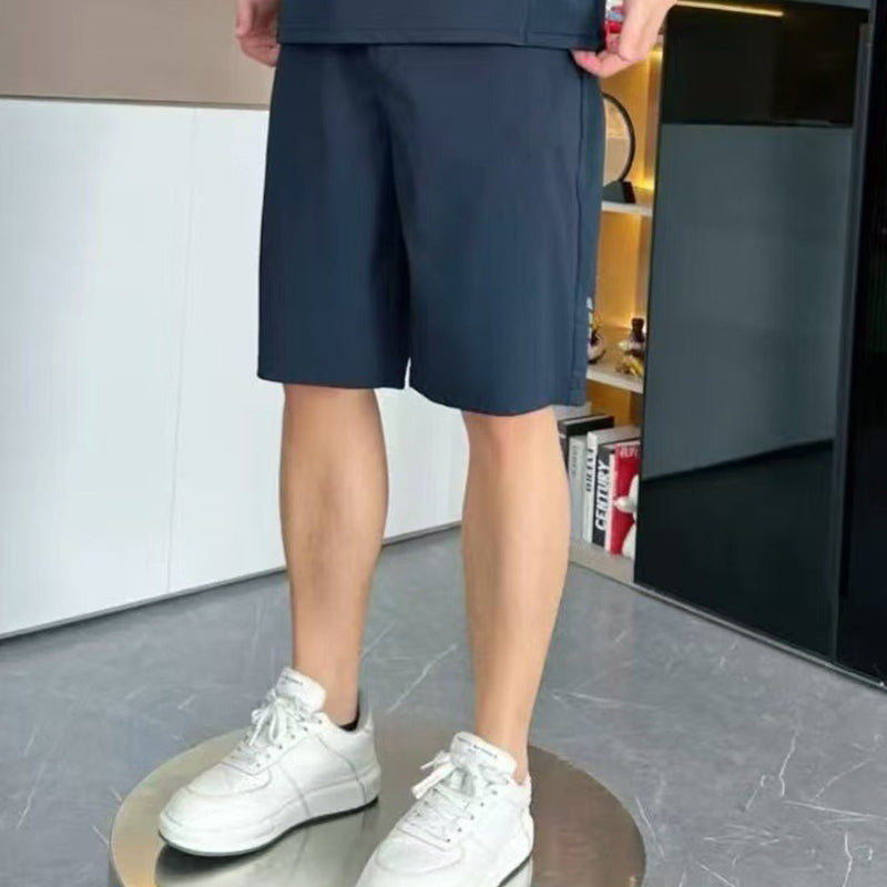 🔥Män Lätt Casual T-Shirt Shorts 2-delad uppsättning