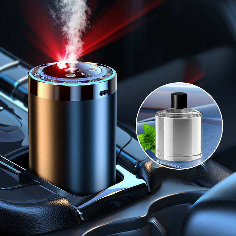 🔥Smart Car Diffuser Set med ljus- och spraylägen