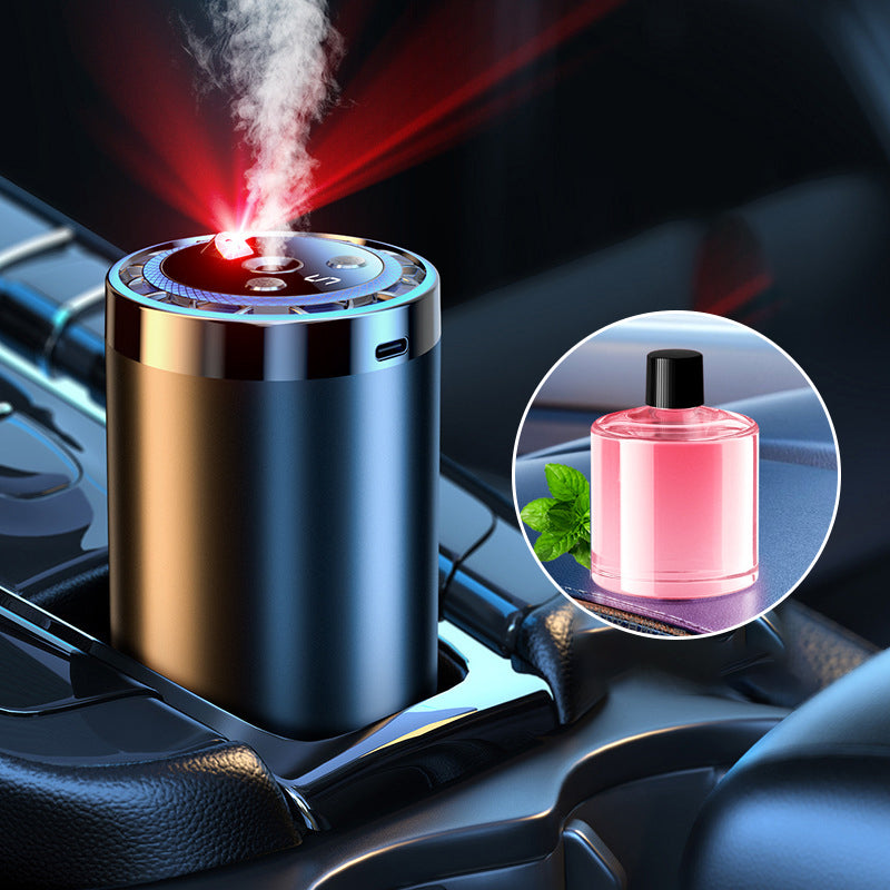 🔥Smart Car Diffuser Set med ljus- och spraylägen