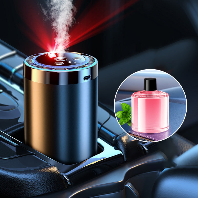 🔥Smart Car Diffuser Set med ljus- och spraylägen