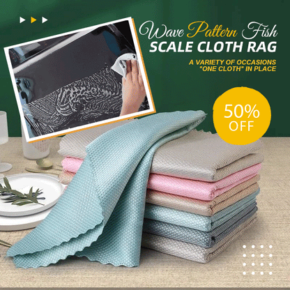 🔥Fish scale rag towel
