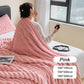 🛏️Tjock kaninplush & mjölkvelourtäcke🫧Svep in dig i ultimat komfort