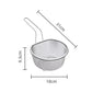 🥄🔥 REA! Rostfritt 304 stålsikt med ergonomiskt handtag – Fin & grovmaskig, värmetålig & upphängbar för alla köksuppgifter!