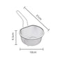 🥄🔥 REA! Rostfritt 304 stålsikt med ergonomiskt handtag – Fin & grovmaskig, värmetålig & upphängbar för alla köksuppgifter!