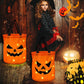 🎃📢📢50% RABATT  NU!! ⏰🔥Halloween lysande pumpa godisväska