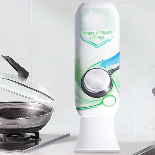🍳 50% RABATT! 🔥 Kraftfull film av brända rester för köksredskap – Avlägsnar envisa matrester, skonsam mot ytor & perfekt för kastruller, ugnsformar och stekpannor 🧽