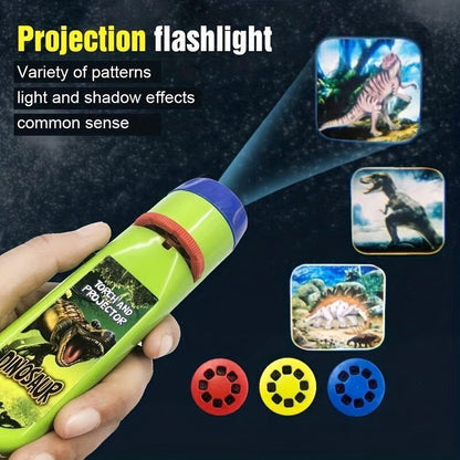 💡🦖Pedagogisk projektorleksak med temaslides