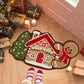 ⏳Tidsbegränsat 50 % rabatt⏰Dörrmatta med julpepparkaksgubbe🎄🎅