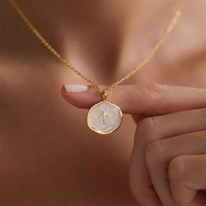 ✝️✨ Minimalistisk Troshalsband för henne!