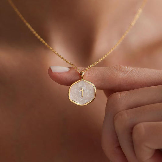 ✝️✨ Minimalistisk Troshalsband för henne!