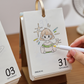 2026 Interaktiv daglig målarbokskalender