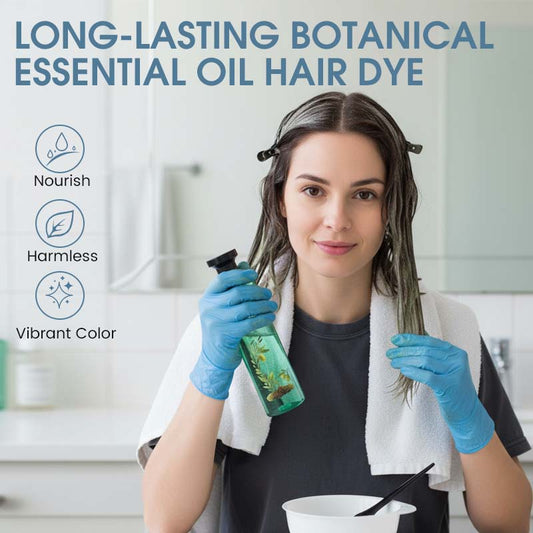 🌿 50% REA NU! 🔥  Långvarig Botanisk Hårfärg– Få salongresultat hemma!✨