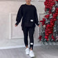 👚 50% RABATT NU! ✨ Avslappnat Set med Sweatshirt och Leggings för Kvinnor