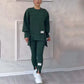 👚 50% RABATT NU! ✨ Avslappnat Set med Sweatshirt och Leggings för Kvinnor