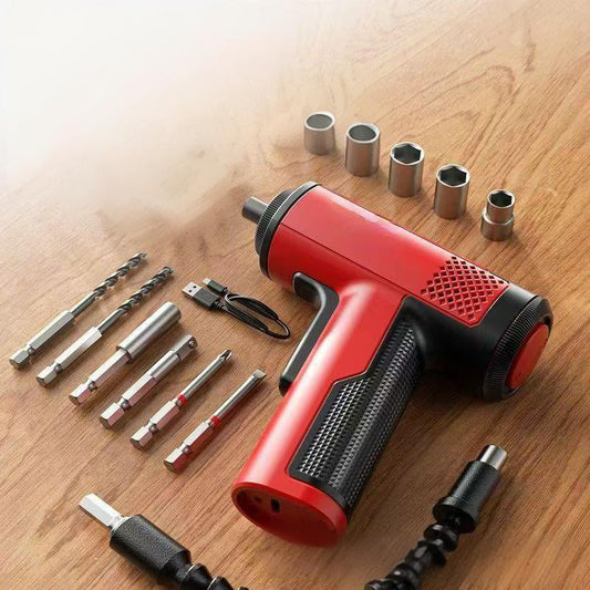 💥 Hetaste Erbjudandet 💥 Trådlös 3,6 V Skruvdragarset med 30 Delars Bits