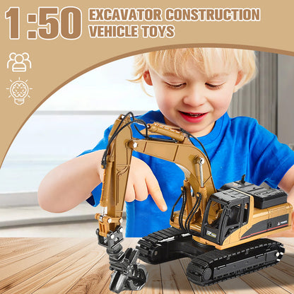 ⏳ 50 % rabatt under en begränsad tid! 🚜Mini byggleksak med uppladdningsbar fjärrkontroll