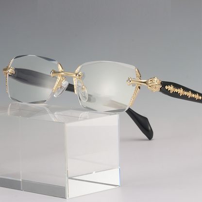 Blått ljus läsglasögon