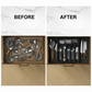 Extendable Kitchen Cutlery Storage Organizer
