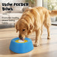 🐶 50% RABATT NU!🐾 Roll-N-Lick Hund Skål – Rullande Boll Långsam Matning – Anti-Slukning & Mental Stimulering – Säker ABS Godis Dispenser 🥣