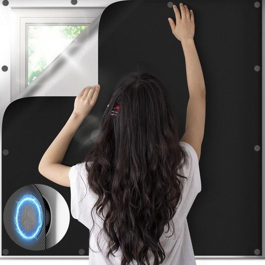 ✨ Återanvändbar Magnetisk Mörkläggningsgardin – Lätt att installera, Tätningsfunktion & Perfekt för sömn 🛌