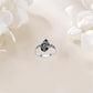 Bohemisk vintage ring med blommönster
