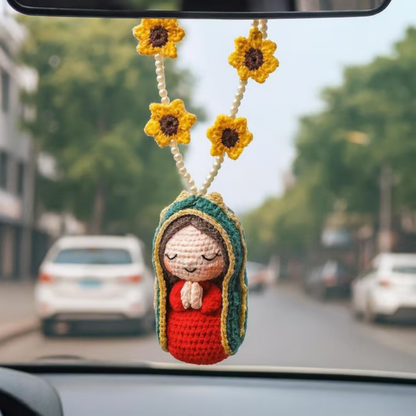 🥳2026 HOT SALE🥳💞50K+ SOLD!✨ 💝Cute Mary Statue Car Interior Decoration