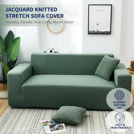 🔈🔈2026 NYANKOMMELSER - 50% RABATT🛋️Jacquardstickat stretchigt sofföverdrag