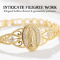 📿 50% RABATT NU! 🌸 Elegant Ihålig Blomma Jungfru Maria Armband – Delikat Design, Hypoallergen & Perfekt för Dagligt Tro-inspirerat Bruk ✨
