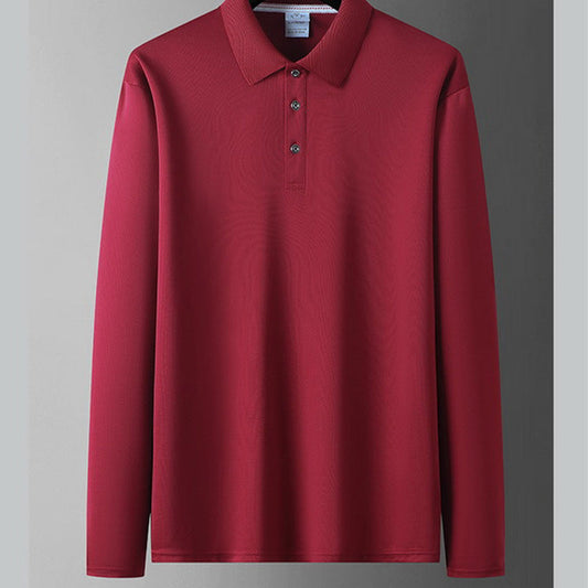 💐 40% RABATT! Herr Enfärgad Topp – Ultramjuk Premiumtyg ☁️🧵
