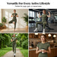 👚 50% RABATT! 🏃 Tvådelat Bomullssportset för Damer – Tröja & Leggings, Bekvämt & Perfekt för Träning & Fritid 💪