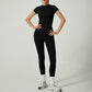 👚 50% RABATT! 🏃 Tvådelat Bomullssportset för Damer – Tröja & Leggings, Bekvämt & Perfekt för Träning & Fritid 💪