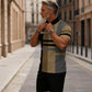 Herrars Kvartklingsskjorta & Shorts Set