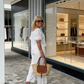 👚 50% RABATT 👖 | 2-delat Set med Topp & Byxor – Elegant Rundhals & Vida Ben