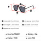 🕶️ 50% RABATT NU! 🌞 Unisex Fyrkantiga Polariserade Solglasögon – UV400-skydd & Vintage-stil – Bländfri Sikt 🏖️