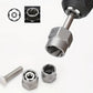 🔩 50% RABATT NU! 🛠️ Skadad Skruv- och Bultutdragarsats – Krommolybdenstål, Spiralflöjt & 3/8" Drivning – Tar Bort Rundskurna, Rostade & Avbrutna Bultar ✨