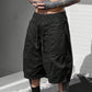Herr Plus Size Casual Dragsko Capribyxor